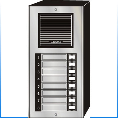ES-008S 8 Button Surface Mount Style 'E'™ Economy Style Apartment Lobby Panel
