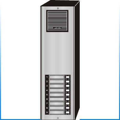 ES-009S 9 Button Surface Mount Style 'E'™ Economy Style Apartment Lobby Panel