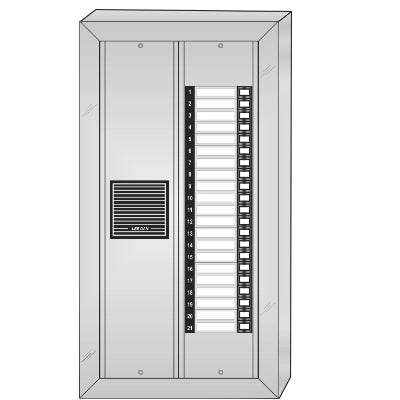 ES-021S 21 Button Surface Mount  Style 'E'™ Economy Style Apartment Lobby Panel