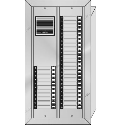 ES-035 35 Button Flush Mount  Style 'E'™ Economy Style Apartment Lobby Panel
