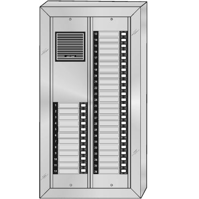 ES-036S 36 Button Surface Mount Style 'E'™ Economy Style Apartment Lobby Panel
