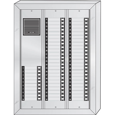 ES-058S 58 Button Surface Mount  Style 'E'™ Economy Style Apartment Lobby Panel