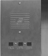 IR-443 3-Wire Surface Mount  Stainless Steel Apartment Intercom Stations