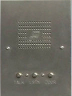 IR-443SS 3-Wire Surface Mount  Stainless Steel Apartment Intercom Stations w/ Round Metal Buttons
