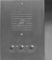 IR-444SS 4-Wire Surface Mount  Stainless Steel Apartment Intercom Stations w/ Round Metal Buttons&nbsp;