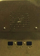 IR-465BR 5-Wire Flush Mount  Brass Apartment Intercom Stations