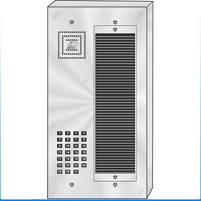 MS-027S 27 Button Surface Mount  MILLENNIUM™ Stainless Steel Apartment Lobby Panel