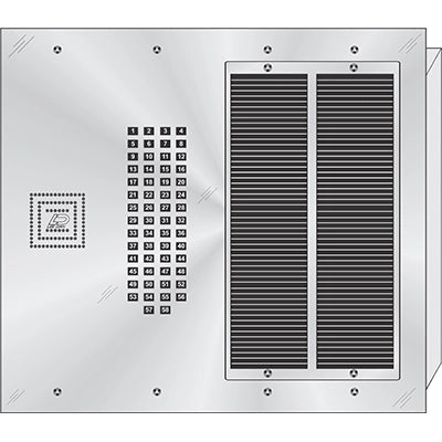MS-058 58 Button Flush Mount  MILLENNIUM™ Stainless Steel Apartment Lobby Panel